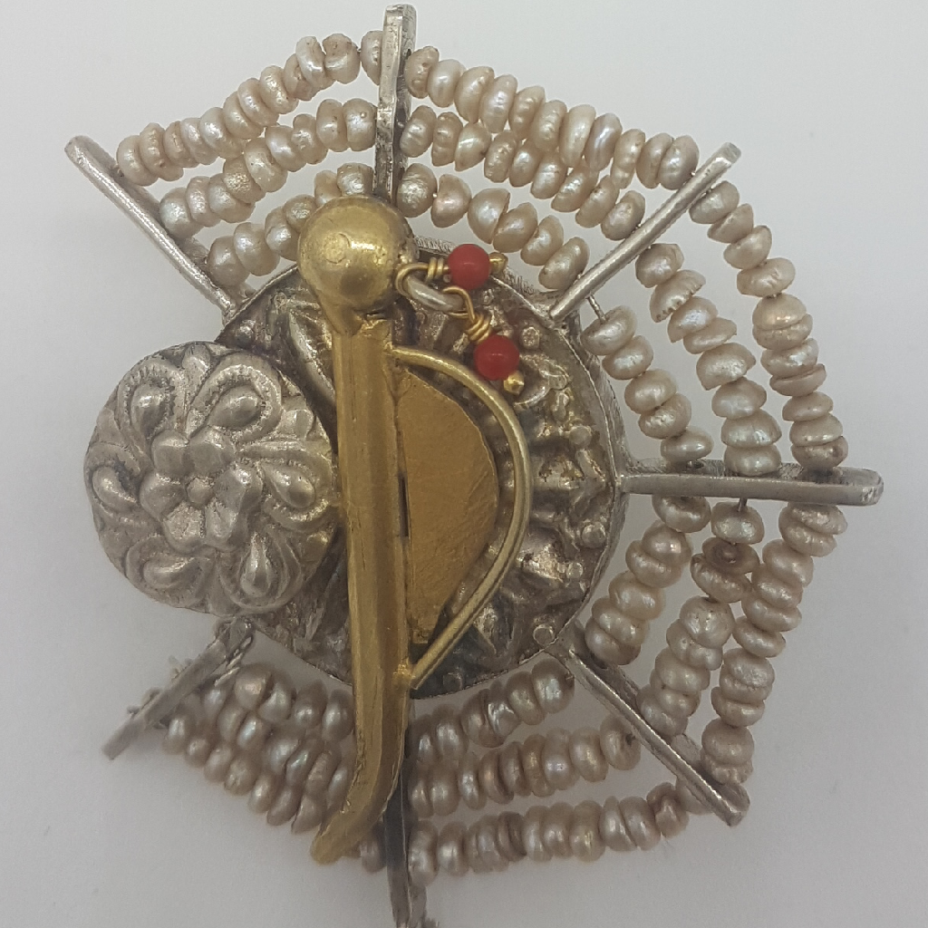 Silver Nakhra Ear Hangings JER0273