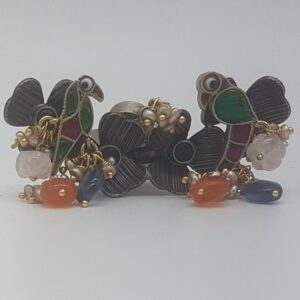 Silver Nakhra Finger Ring JFR0011