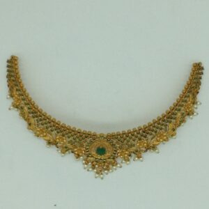 Green CZ Necklace Set JNC0216
