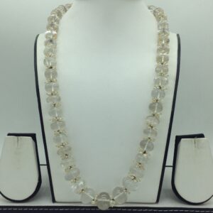 Natural White Rutile Beeds 1 Layers Mala JSS0206