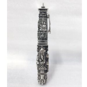 Pure silver premium lord shiva 3d pen on kedarnath theme