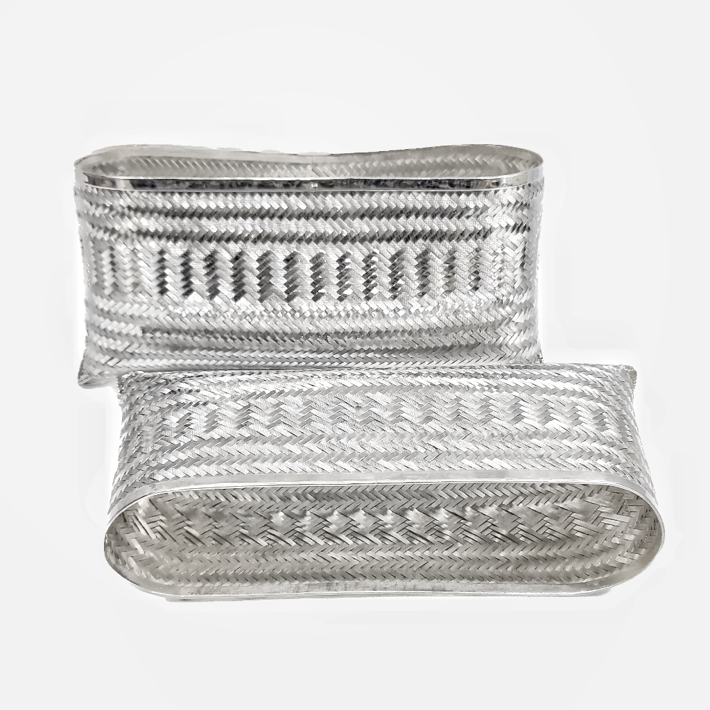 Designer Pure Silver Hand Bag For Women