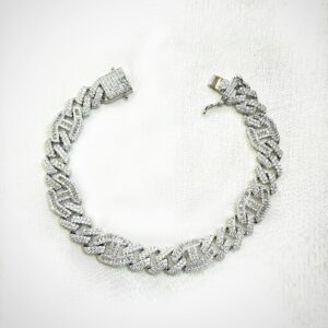 Trendy 92.5% Pure Silver Bracelet For Men