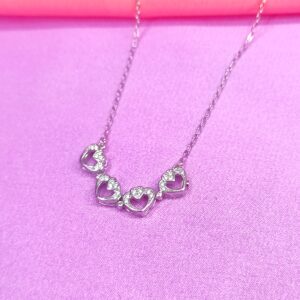 Trendy 92.5% Pure Sterling Silver Openable Necklace