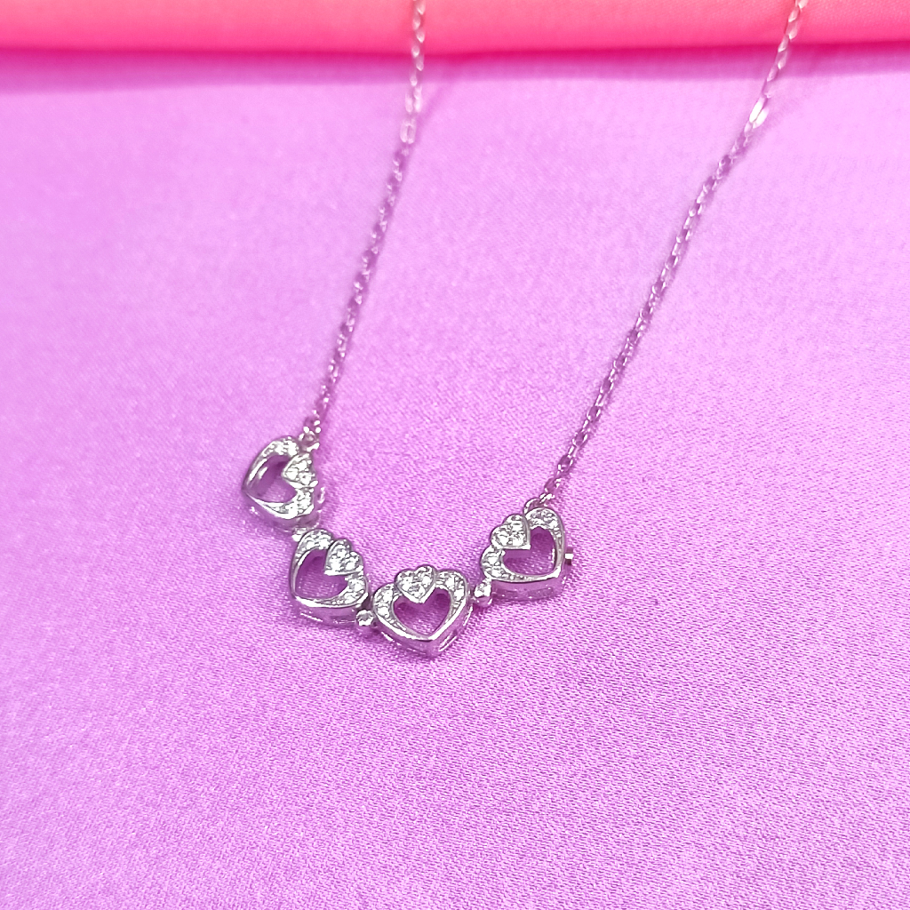 Trendy 92.5% Pure Sterling Silver Openable Necklace