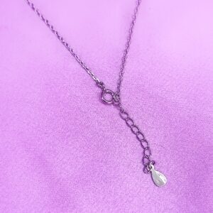 92.5% Pure Sterling Silver Magnetic Chain Pendant