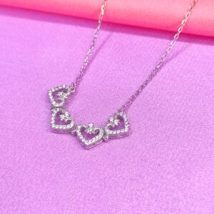 Trendy 92.5% Pure Silver Magnetic Chain Pendant