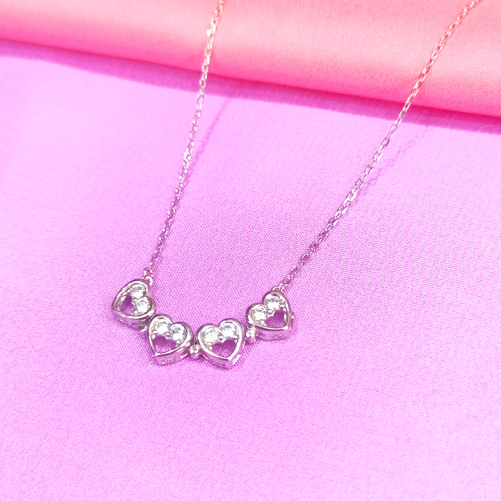 92.5% Pure Sterling Silver Folding Necklace