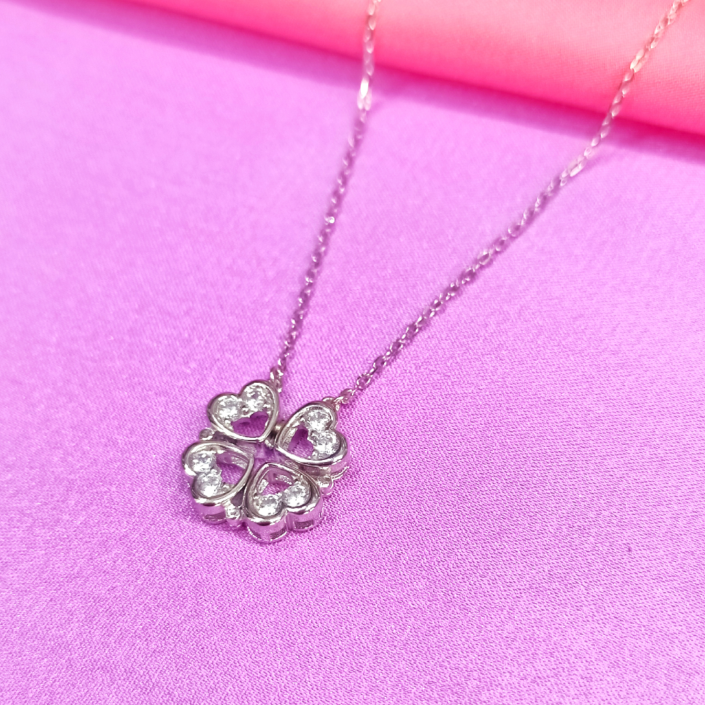 92.5% Pure Sterling Silver Folding Necklace