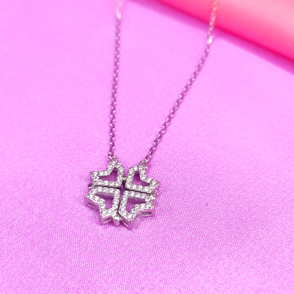Designer 92.5% Pure Silver Magnet Chain Pendant
