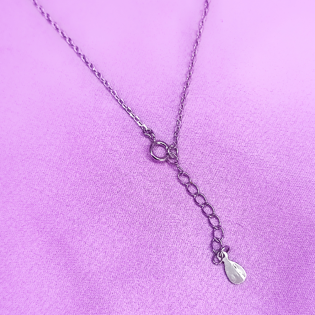 Trendy 92.5% Pure Silver Light Weight Magnet Chain Pendant