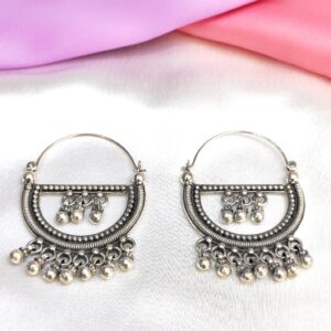 92.5% Pure Silver Antique Earrings