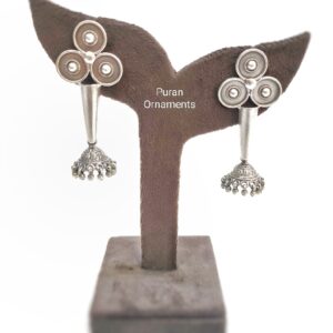 Pure Silver Bohemian Earrings In High Finished Design