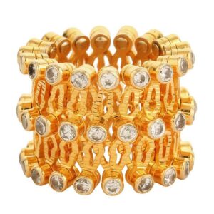 Puran magical sterling silver adjustable ring bangle for ladies