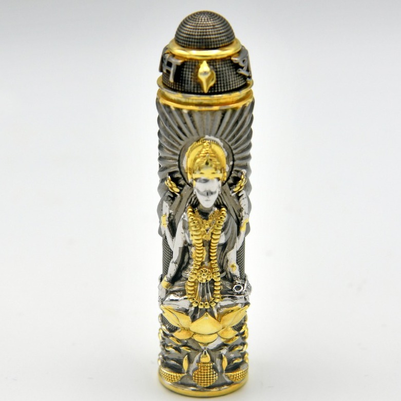 Pure silver Goddess Lakshmi pen-limited edition pO-315-02 - Image 3