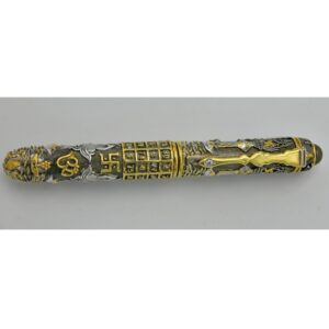 Pure silver Goddess Lakshmi pen-limited edition pO-315-02