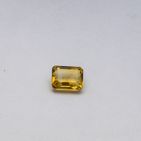 2.60ct square yellow topaz
