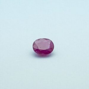 4.41ct oval red ruby-manek
