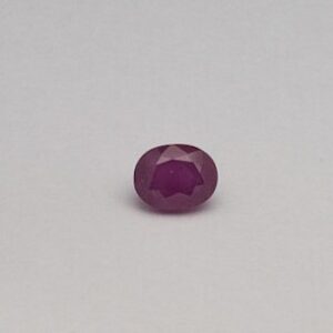 2.45ct oval red ruby-manek