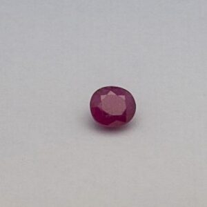 2.42ct oval red ruby-manek