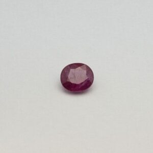 1.91ct oval red ruby-manek