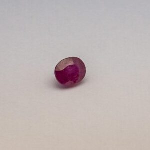 3.38ct oval red ruby-manek