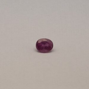 2.04ct oval red ruby-manek