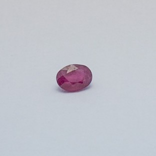 1.260ct oval red ruby-manek