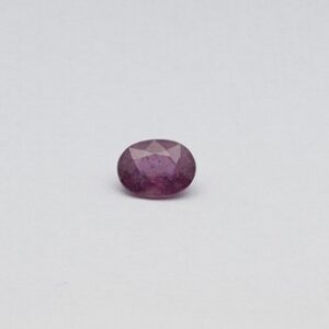 1.765ct oval red ruby-manek