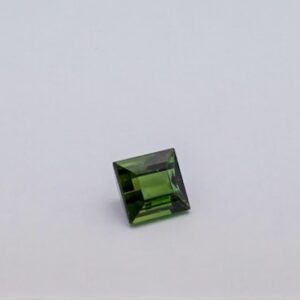 3.155ct square green tourmaline
