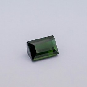 6.250ct square green tourmaline
