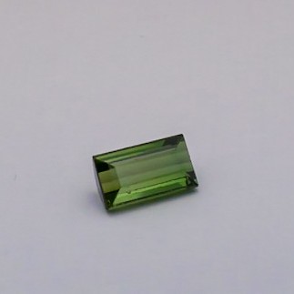 3.355ct square green tourmaline
