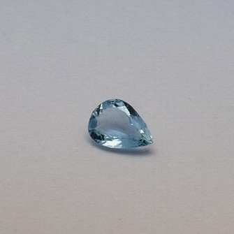 2.350ct pear sky-blue aquamarine