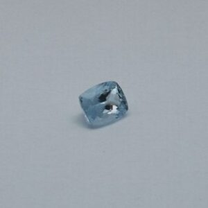 2.370ct cushion sky-blue aquamarine