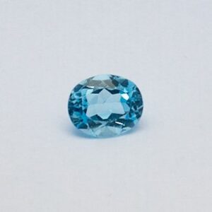 5.125ct oval sky-blue aquamarine