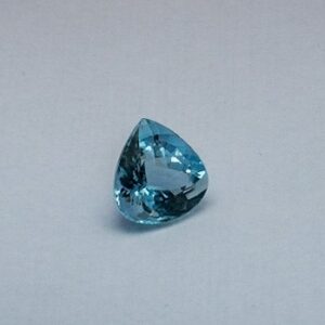 7.410ct pear sky-blue aquamarine