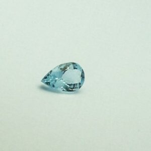 2.735ct pear sky-blue aquamarine