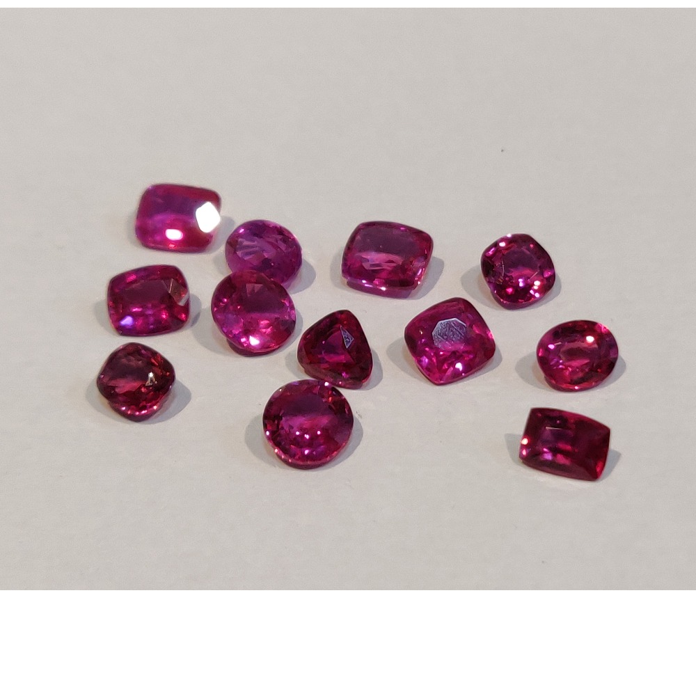 10.79ct cushion pink sapphire