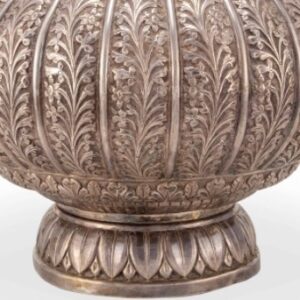 A 20c Colonial Indian Solid Silver vase , KUTCH C 1901
