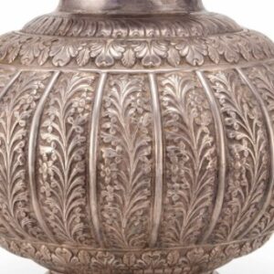 A 20c Colonial Indian Solid Silver vase , KUTCH C 1901