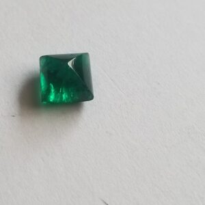 2.47ct cushion green emerald-panna