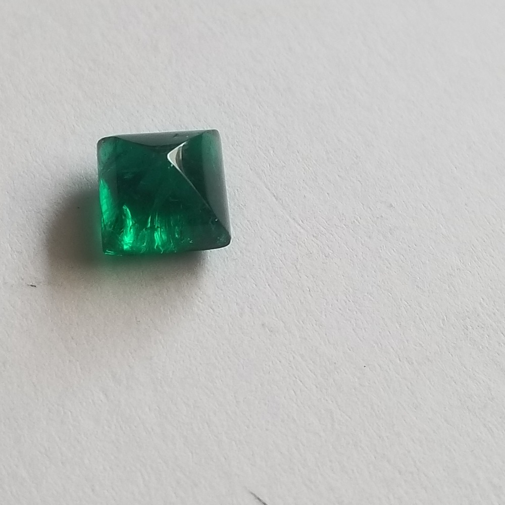 2.47ct cushion green emerald-panna - Image 2