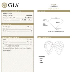 1.01ct pear white diamond-heera