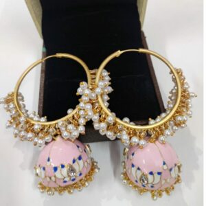 Gold plated jhumkhi