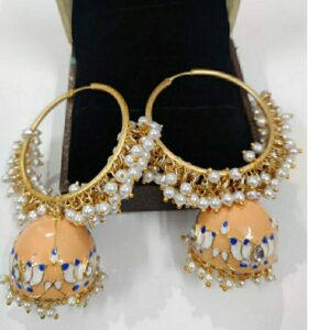 Gold plated jhumkhi