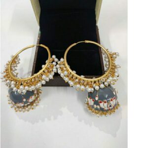 Gold plated jhumkhi