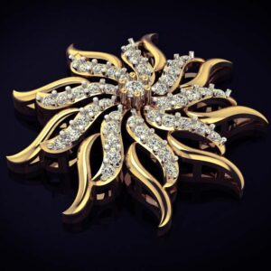 The rayos de sol pendant