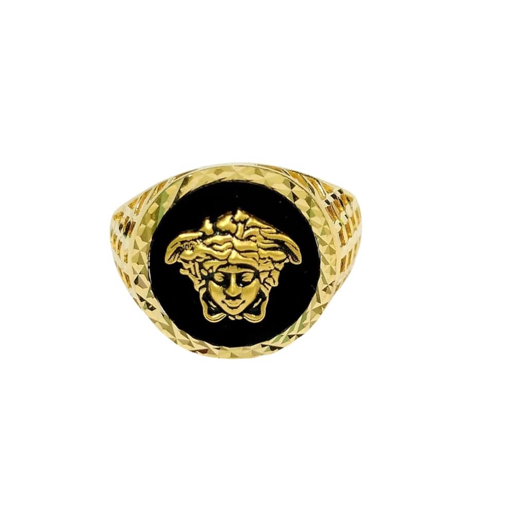 22k Gold Gorgeous Design For Men's Ring GR604