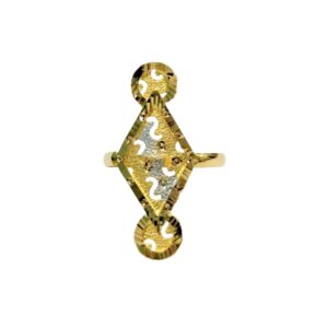 22k Gold Unique Women Ring LR2624