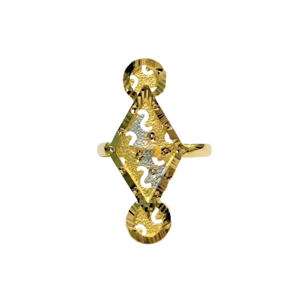 22k Gold Unique Women Ring LR2624